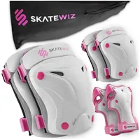 SKATEWIZ Inliner Schoner Set Schützer rosa L