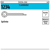 Industrial Quality Supplies ISO 1234 Splinte 1.4300 1,6 x