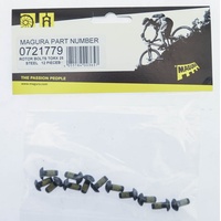 MAGURA Magura, Schrauben Set T25 M5x10 Stahlschrauben für Bremsscheibenbefestigung