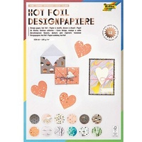 Folia Motivblock Hotfoil3 farbsortiert 165 g/qm 12 Blatt