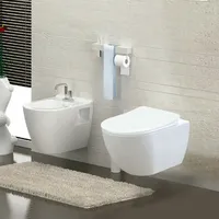 Aloni Spülrandloses Wand Hänge WC Spülrandlos Toilette Normal WC