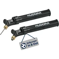 Hudora Ballpumpe In & Out schwarz 20cm