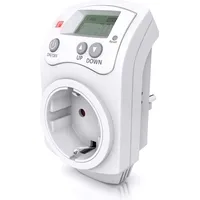Bearware Steckdosen Thermostat programmierbar von 5°-30°C LCD Display mit