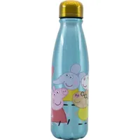 Stor 600ML KINDER ALUMINIUM FLASCHE | PEPPA PIG