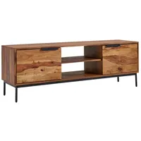 Wohnling Lowboard - braun - LBH 147x38x51 cm