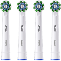 Oral B Oral-B Pro CrossAction Ersatzbürste weiß, 4 Stück