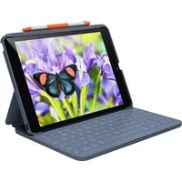 Logitech Rugged Lite, KeyboardDock für Apple iPad 10.2", blau,