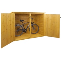 MCW 1er-Fahrradgarage MCW-H60, Fahrradbox Geräteschuppen Gerätehaus, abschließbar 152x184x98cm ~
