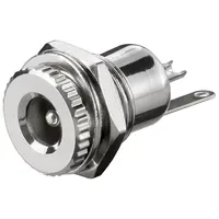 Goobay DC-Einbaubuchse - Einbaubuchse Zentraleinbau, Ø außen: 5,6 mm,