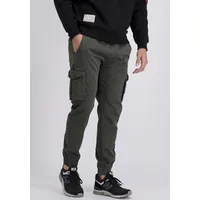 Alpha Industries Cotton Twill Joggers Greyblack XL