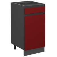 Vicco Küchenunterschrank R-Line 40 cm J-Shape, ohne Arbeitsplatte