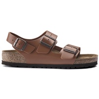 Birkenstock Birkenstock Milano NL braun, normale Weite Outdoorsandale braun