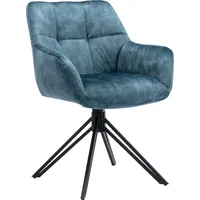 Home Affaire »Soller, TOPSELLER", (Set) 2 Stk.Esszimmerstuhl drehbar, Metallgestell