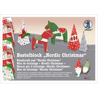 Ursus Bastelblock "Nordic Christmas"