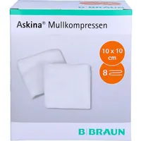 ToRa Pharma GmbH Askina Mullkompresse 10x10 cm steril