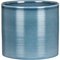 Scheurich Blumentopf aus Keramik, Farbe: Panna, 28 cm Durchmesser,