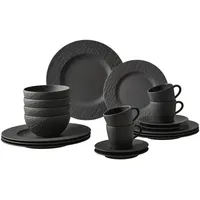 Villeroy & Boch Kombiservice Manufacture Rock schwarz