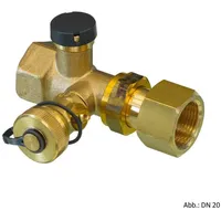 OVENTROP Kappenventil Expa-Con PN 10 Messing DN 25 Rp