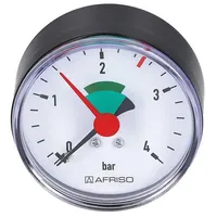 Afriso Heizungsmanometer radial Ø 63 mm G 3/8" Makierung