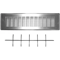 Vaillant Zuluftgitter für Boden-/Wandauslass Langloch Edelstahl