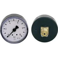 Afriso Rohrfeder-Manometer für Heizung/Sanitär Industrie - Axial, Afriso, Ø50mm,