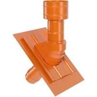 Kermi X-WELL Universal-Dachpfanne NW 125 mit Dachhaube