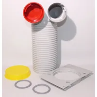 Vaillant Ventilanschluss 90° D125mm 0020176832