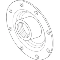 Bosch Handlochdeckel DN120-G1 1/2