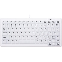 Cherry AK-C4110 Tastatur USB QWERTY US Englisch Weiß