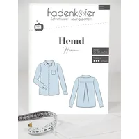 Fadenkäfer Papierschnittmuster Hemd Herren