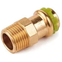 Aalberts Kupfer Pressfitting SudoPress Übergangsnippel 12 mm auf AG