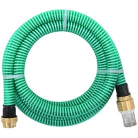 VidaXL Saugschlauch mit Messing-Anschlüssen Grün 1,1\" 25 m pvc