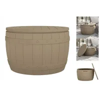 VidaXL 3-in-1 Gartenbox Hellbraun Polypropylen