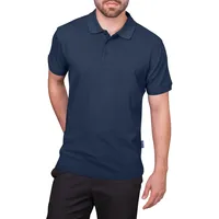 HRM Herren Heavy Polo - Navy, - S
