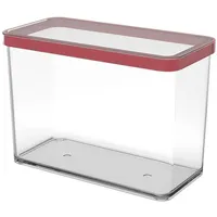 Rotho Loft rechteckige Vorratsdose 2.1l mit Deckel und Dichtung,