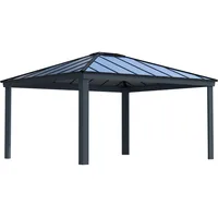 Palram Canopia Dallas 4.3x4.8 Gartenpavillon, anthrazit