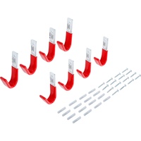 BGS Garderobenhaken 8-tlg. Mehrfarbig