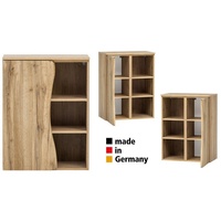 Lomadox Bad Badezimmer Unterschrank mit Regal Badezimmerschrank 60 cm