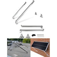 JWS-Solar Solarpanel Halterung Flachdach 30-60° verstellbare Solarhalterung 650mm Dachmontage
