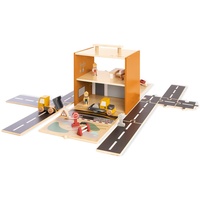 Pinolino Spielwelt 'Baustelle Gustav' mit Zubehör von PINOLINO, modulare