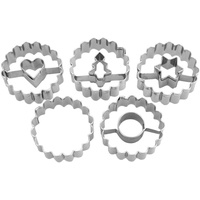 KWB Städter 954090 Ausstechform, Edelstahl, Silber