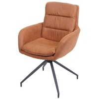 MCW Esszimmerstuhl MCW-K32, Küchenstuhl Lehnstuhl Stuhl, drehbar Auto-Position, Stoff