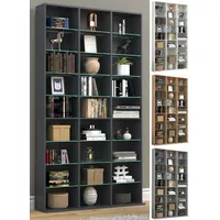 VCM Holz CD DVD Standregal Bücherregal Raumteiler Deko Regal