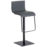 CLP Barhocker Limon Kunstleder grau/schwarz