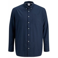JACK & JONES Oxford Langarmhemd Navy Blazer / Size