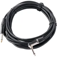 Pronomic Stage INST-A-6 Instrumentenkabel Winkelstecker, 6 m schwarz