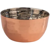 APS MUMBAI, Schale, 40737 Servierschale Edelstahl, Kupfer-Look, Ø 8,5