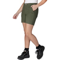 CARHARTT Rugged Flex Canvas Work, Shorts Damen - Dunkelgrün