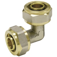 Pipetec Schraubfitting Winkel 16x2 mm 90 Grad Alu-Verbundrohr