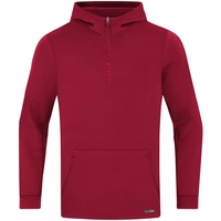 Jako Pro Casual Zip-Hoodie Herren 141 chili rot 3XL